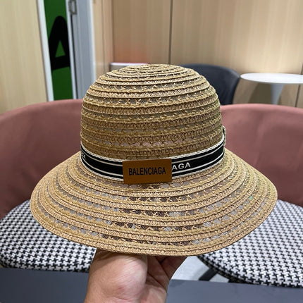 BALENCIAGA 26S WIDE-BRIMMED HAT STYLE 77