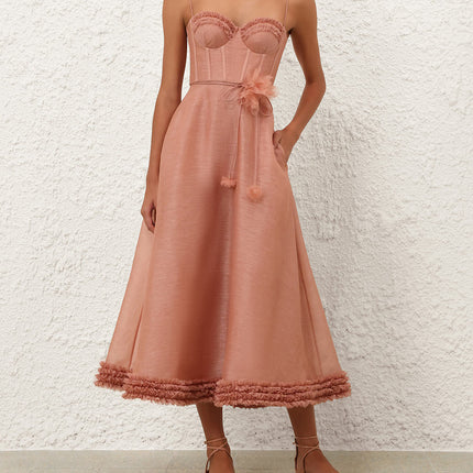 ZIMMERMANN 26S MIDI DRESS 310424