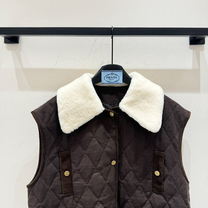 PRADA 25S SHEARLING VEST 245