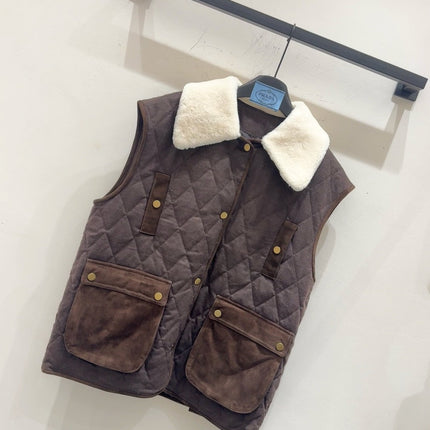 PRADA 25S SHEARLING VEST 245