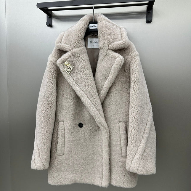MAX MARA 25S TEDDY SHORT JACKET 067