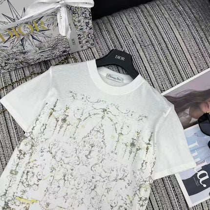 DIOR 25S SHORT-SLEEVE CREW NECK T-SHIRT 840