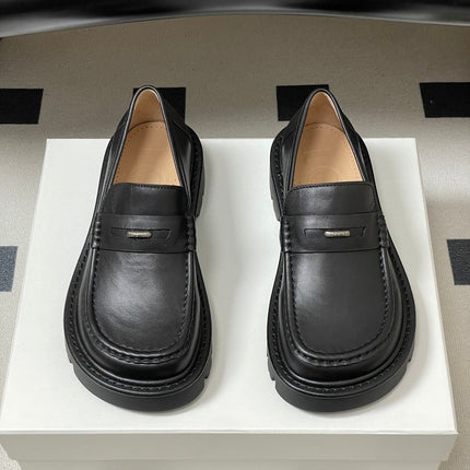 LOEWE 26S LOAFER IN BLACK CALFSKIN