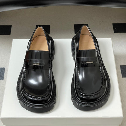 LOEWE 26S LOAFER IN BLACK PATENT CALFSKIN