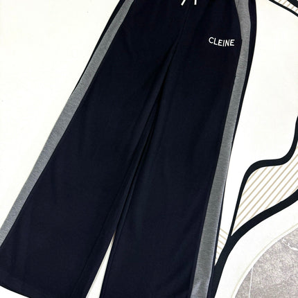 CELINE 25S WIDE-LEG WOOL PANTS 0125