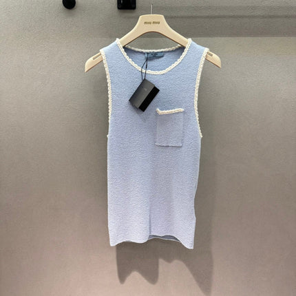 PRADA 26S SLEEVELESS SWEATER STYLE 870