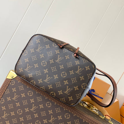 LV 26S GASTON BAG 26 IN BROWN MONOGRAM CANVAS STYLE 1