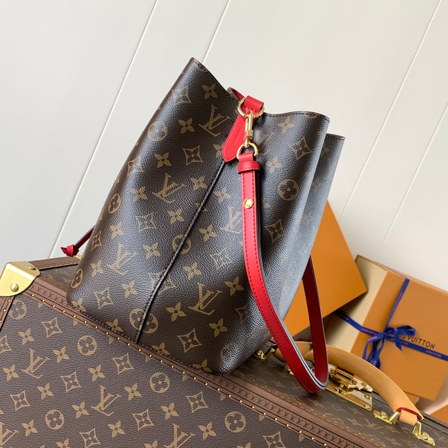 LV 26S GASTON BAG 26 IN BROWN MONOGRAM CANVAS STYLE 2
