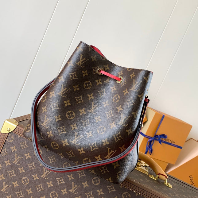 LV 26S GASTON BAG 26 IN BROWN MONOGRAM CANVAS STYLE 2