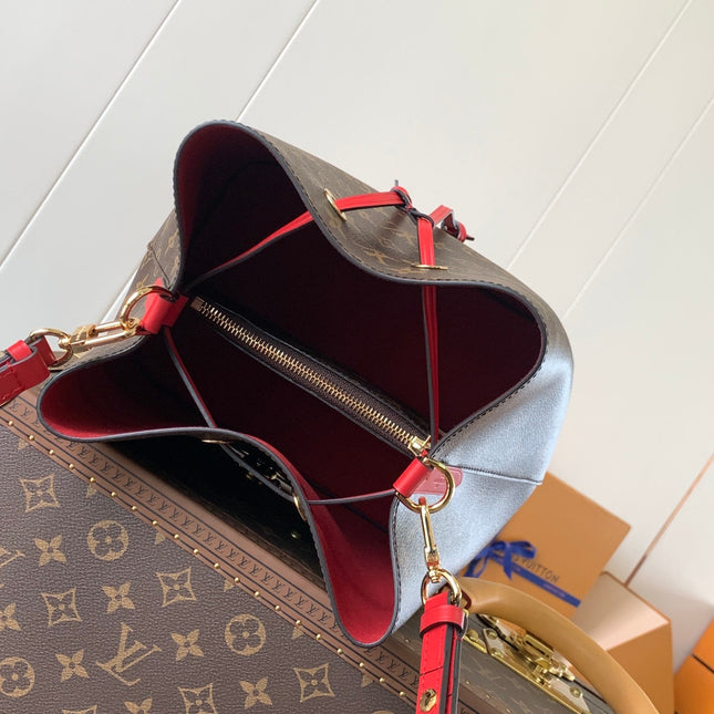 LV 26S GASTON BAG 26 IN BROWN MONOGRAM CANVAS STYLE 2