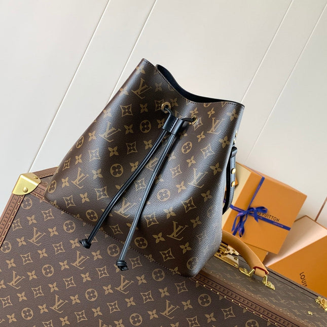 LV 26S GASTON BAG 26 IN BROWN MONOGRAM CANVAS STYLE 3