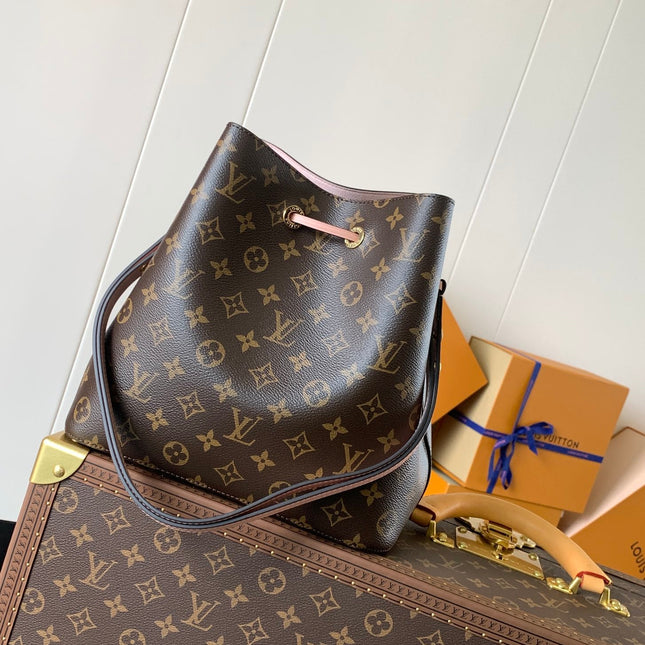 LV 26S GASTON BAG 26 IN BROWN MONOGRAM CANVAS STYLE 4