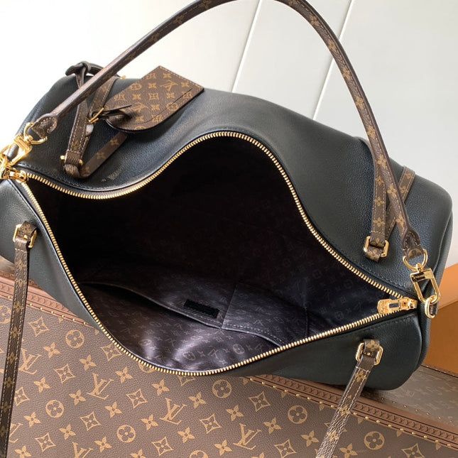 LV EXPRESS TRAVEL 45 IN BLACK CALFSKIN