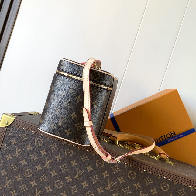 VANITY 24 IN BROWN MONOGRAM COATED CANVAS