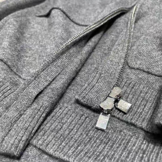 LP KNIT CARDIGAN & WIDE-LEG PANTS SET STYLE 39