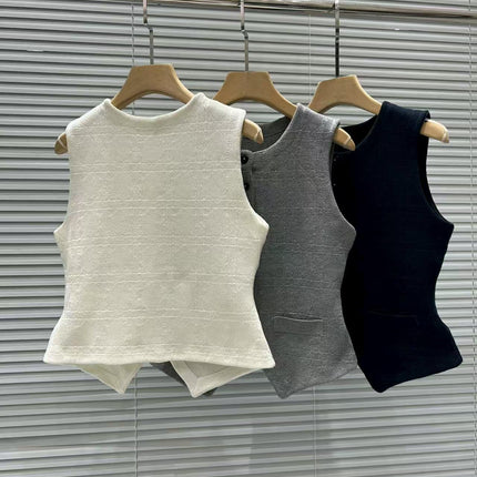 BALMAIN SLEEVELESS TOP 25252