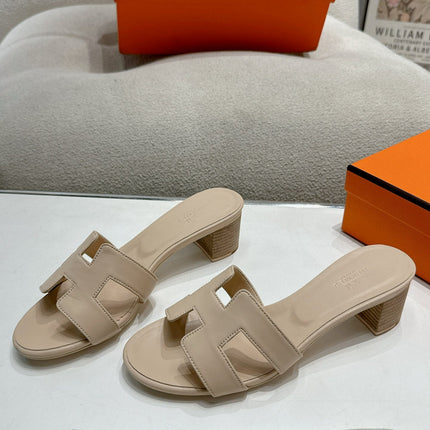 0ASIS SANDAL WHITE CREAM CALFSKIN CLASSIC