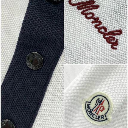 MONCLER 26S SHORT-SLEEVE POLO T-SHIRT 507