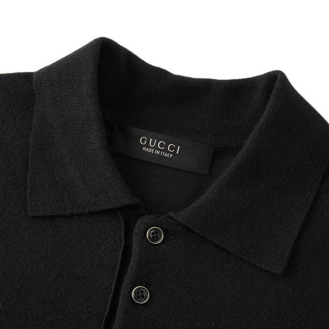 GUCCI 26S KNIT POLO SHIRT 323