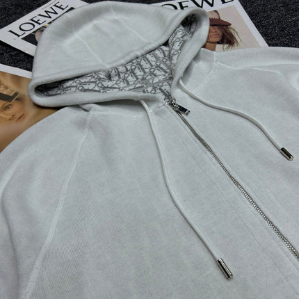 DIOR 25S HOODED KNIT JACKET STYLE 370