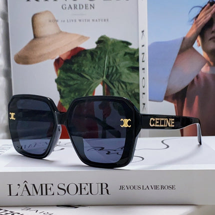 TRIOMPHE SUNGLASSES 548595 IN BLACK ACETATE