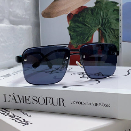 RECTANGULAR FRAME SUNGLASSES 576873 IN METAL