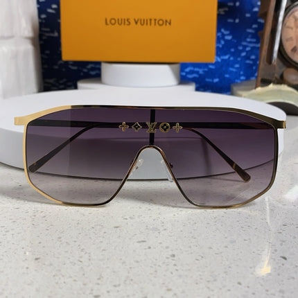 GOLDEN MASK SUNGLASSES 582734 IN GOLD METAL GREY SMOKE LENSES