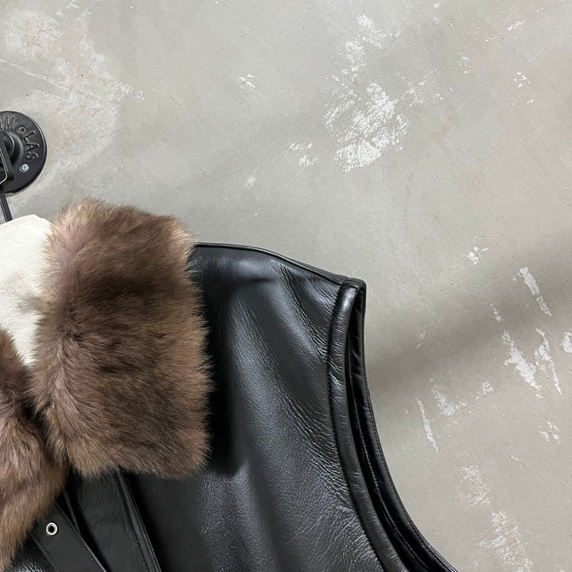 YSL 25S LEATHER VEST STYLE 144