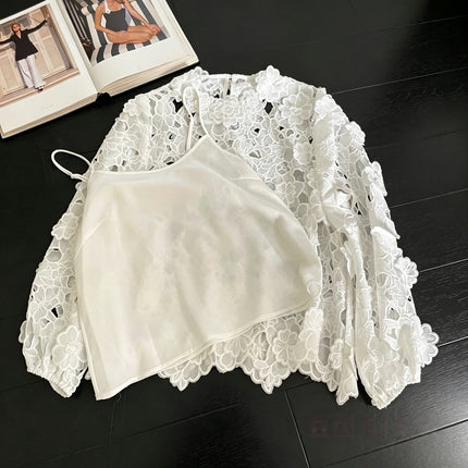 ZIMMERMANN 26S LACE SHIRT STYLE 13