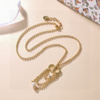 High-Quality Silver Alloy - 14K Gold Plated