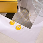 High-Quality Silver Alloy - 14K Gold Plated