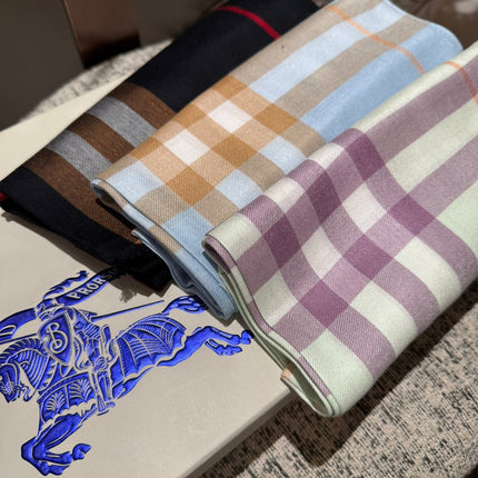 SCARF 200 CM IN COLORFUL CASHMERE 408862