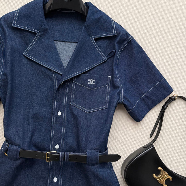 CELINE 26S DENIM DRESS 314