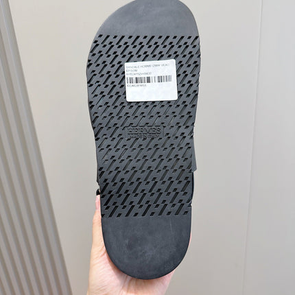 HM GENIUS SANDAL BLACK SUEDE