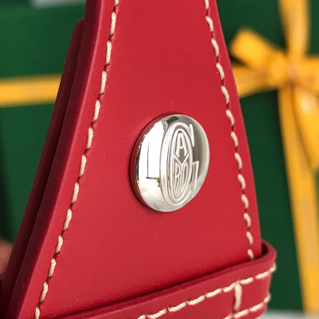 GOYA 26S BOEING 25MM IN DARK RED GOYARDINE CANVAS AND CALFSKIN