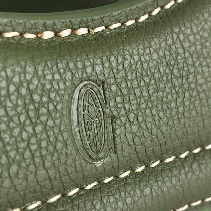 GOYA 26S BELUGA MINI BAG 23MM IN DARK OLIVE GREEN GOYARDINE CANVAS AND CALFSKIN