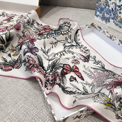 DIOR 26S SCARF 110CM IN SILK 262832