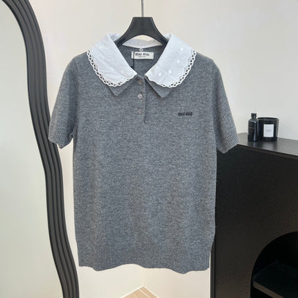MIUMIU 26S POLO SWEATER 929