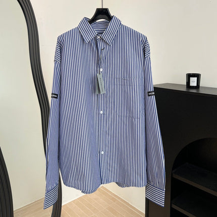 BALENCIAGA 26S STRIPED SHIRT 021
