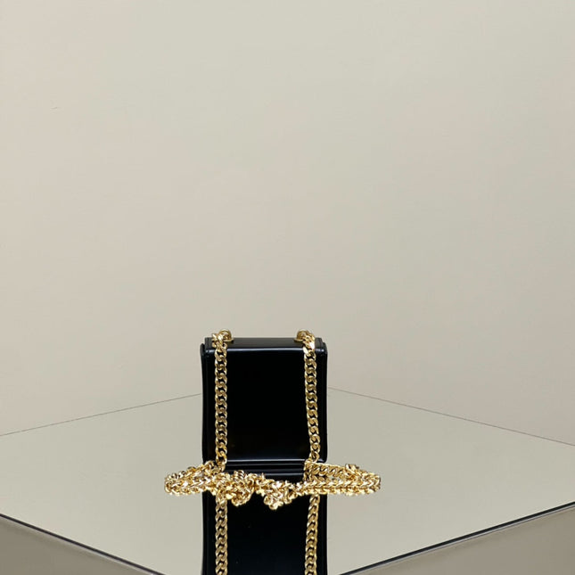 BOX TRIOMPHE 10 BLACK SHINY CALFSKIN