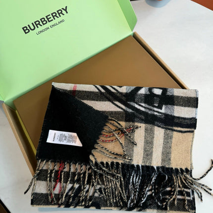 BURBERRY 25S SCARF 180 CM IN CASHMERE 938323