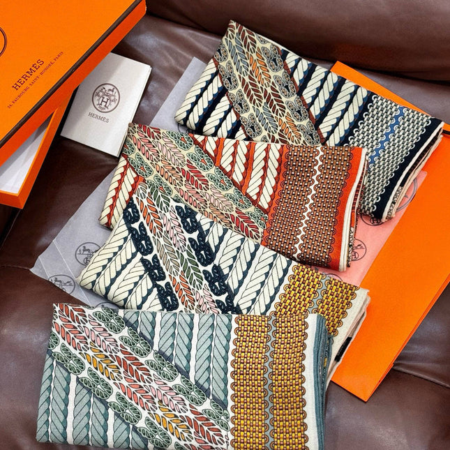 HERMES 25S SCARF 140 IN SILK 854807