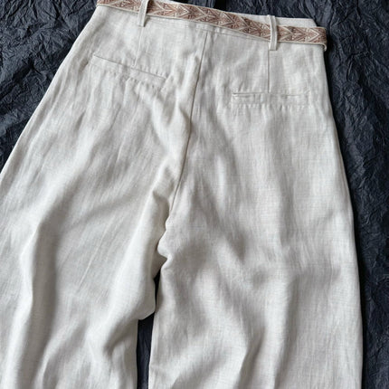 LORO PIANA 26S WIDE LEG PANTS 716