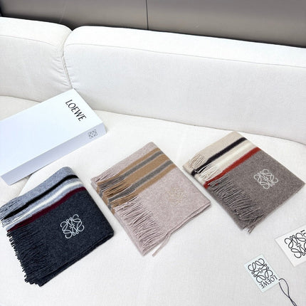 SCARF 180 CM IN DARK GRAY CASHMERE 410156