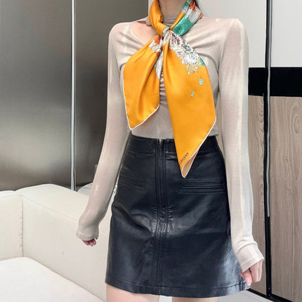 HERMES 26S SCARF 90 IN SILK 304311