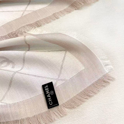 CHANEL 26S SCARF 140 IN CASHMERE AND SILK 304551