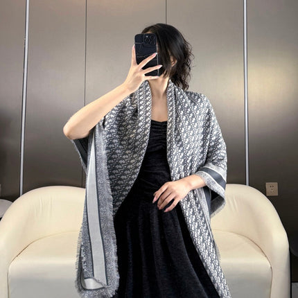 DIOR 26S SCARF 140CM IN CASHMERE SILK 313215