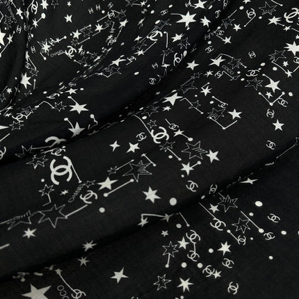 CHANEL 26S SCARF 140 IN SILK 309774