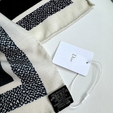 DIOR 26S SCARF 140CM IN CASHMERE SILK 304567