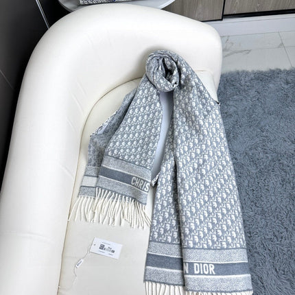 DIOR 26S SCARF 200CM IN CASHMERE 309435